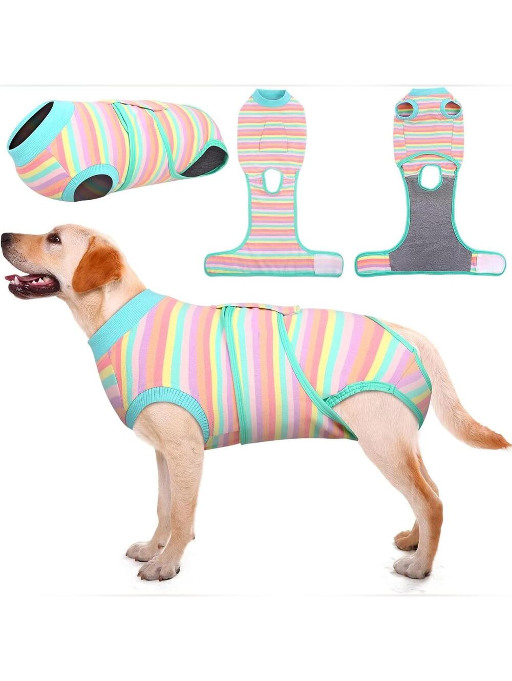 NWT Kuoser Pet Recovery Surgery Onesie Shirt Suit for Dogs or Cats, XL